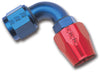 Russell 610200 Performance -16 AN Red/Blue 90 Degree Full Flow Hose End