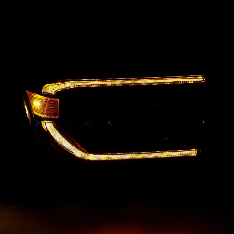 AlphaRex 880820 07-13 fits Toyota Tundra NOVA LED Proj Headlights Alpha-Black