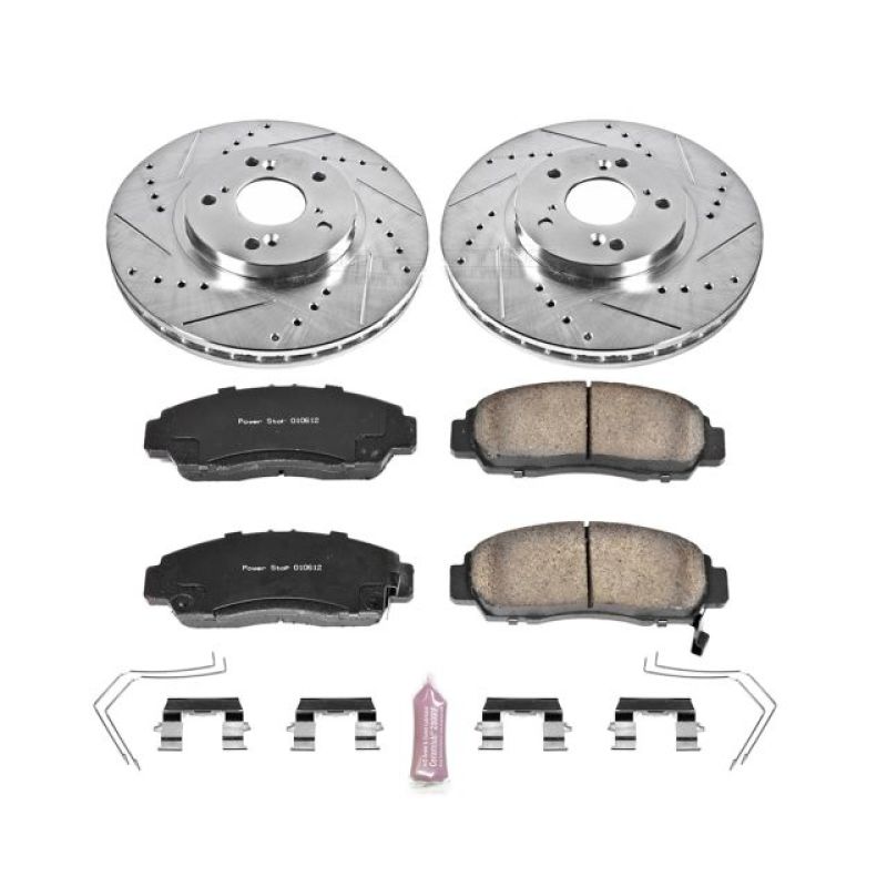 PowerStop K5392 fits Acura 11-14 TSX Front Z23 Evolution Sport Brake Kit