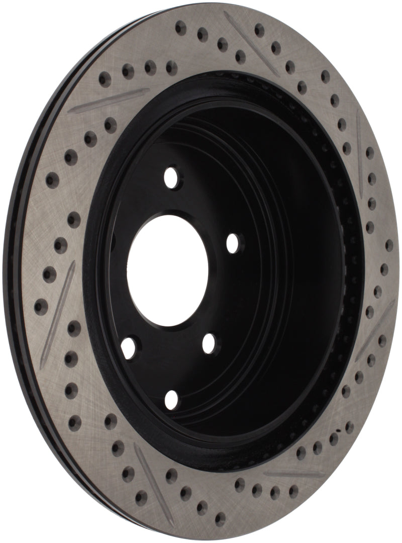 Stoptech 127.42078L Slotted & Drilled Sport Brake Rotor