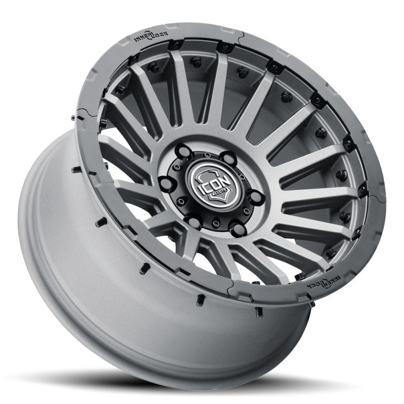 ICON 23617857345CH Recon Pro 17x8.5 5x5 -6mm Offset 4.5in BS 71.5mm Bore Charcoal Wheel