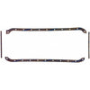 Fel-Pro OS5041C OS 5041 C Engine Oil Pan Gasket Set Blue Stripe cork-rubber