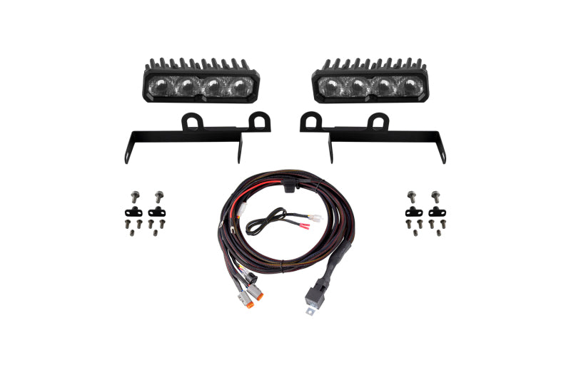 Diode Dynamics DD8864 2013-2018 Ram 1500 Ram SportExpress SS6 Sport LED Kit White Driving 6000K