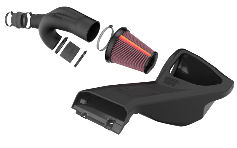 K&N Engineering 50-2609 K&N 17-20 fits Ford F150/Raptor V6 3.5L NextGen Cold Air Intake