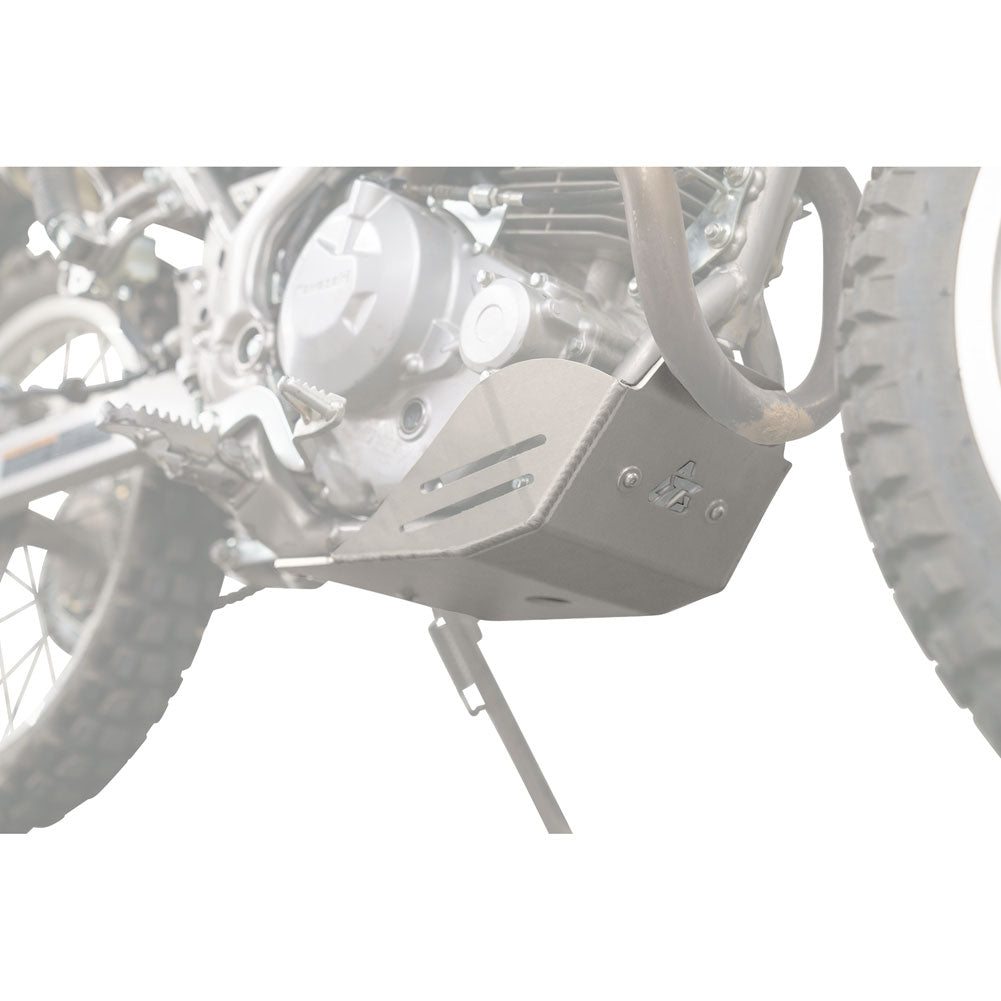 Tusk 2101060011 Aluminum Skid Plate Silver