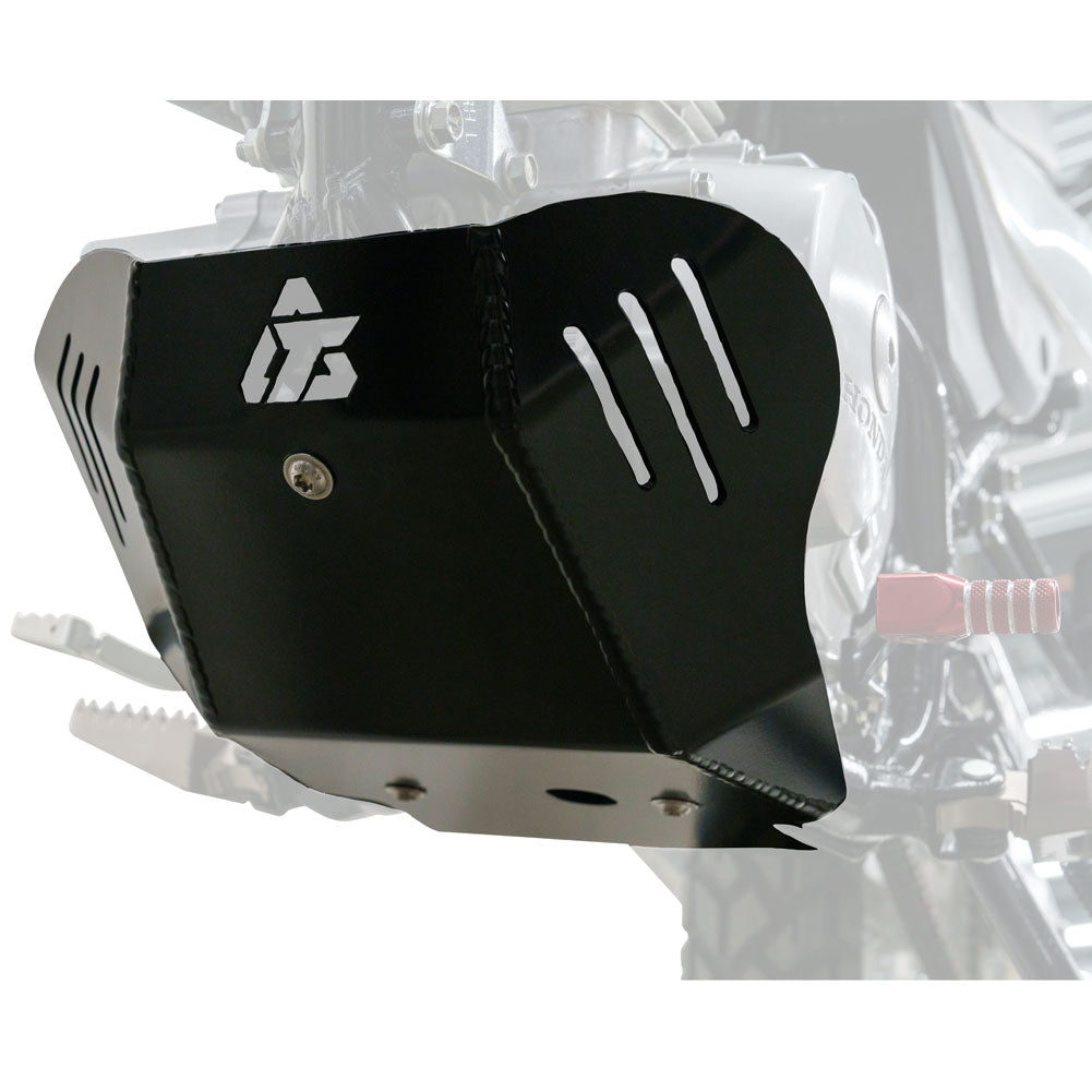 Tusk 2101060028 Aluminum Skid Plate Black