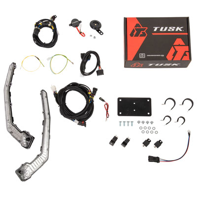 Tusk 2102330018 Plug and Play UTV Signal & Horn Kit with Accent Lights
