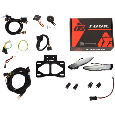 Tusk 2102330021 Plug and Play UTV Signal & Horn Kit with Accent Lights