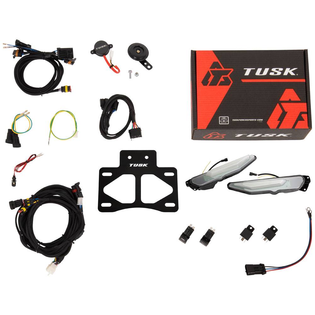 Tusk 2102330021 Plug and Play UTV Signal & Horn Kit with Accent Lights