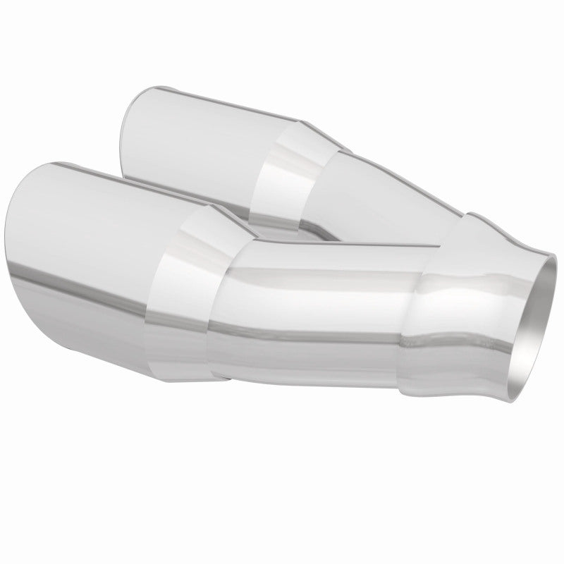 MagnaFlow 35226 Double Wall 3in Dual Round Polished Tip 2.25in Inlet