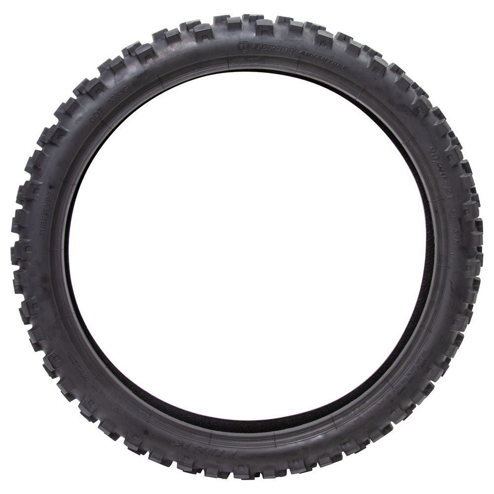 Tusk 2104470001 Dsport Adventure Tire Set 90/90-21 130/90-17 Tube Type