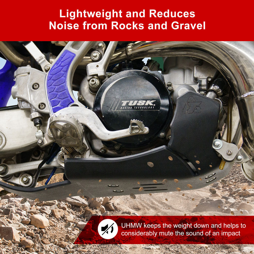 Tusk 2119120008 Severe Impact UHMW Dirt Bike Skid Plate