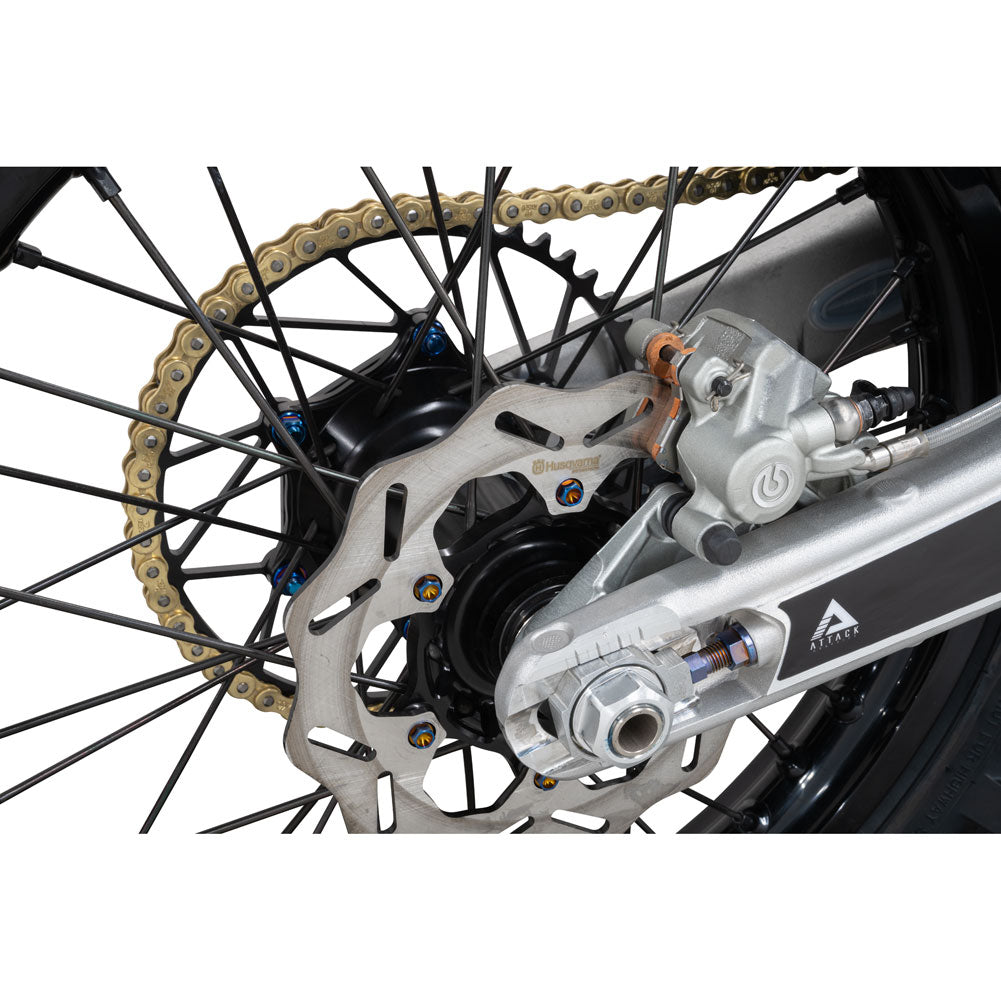 Tusk 2119370001 Titanium Rotor Bolt Kit Burnt Blue