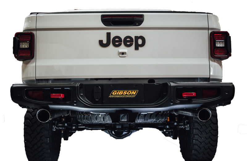 Gibson 617410 fits Jeep 20-22 Gladiator JT Rubicon 3.6L 3in/2.5in Cat-Back Dual
