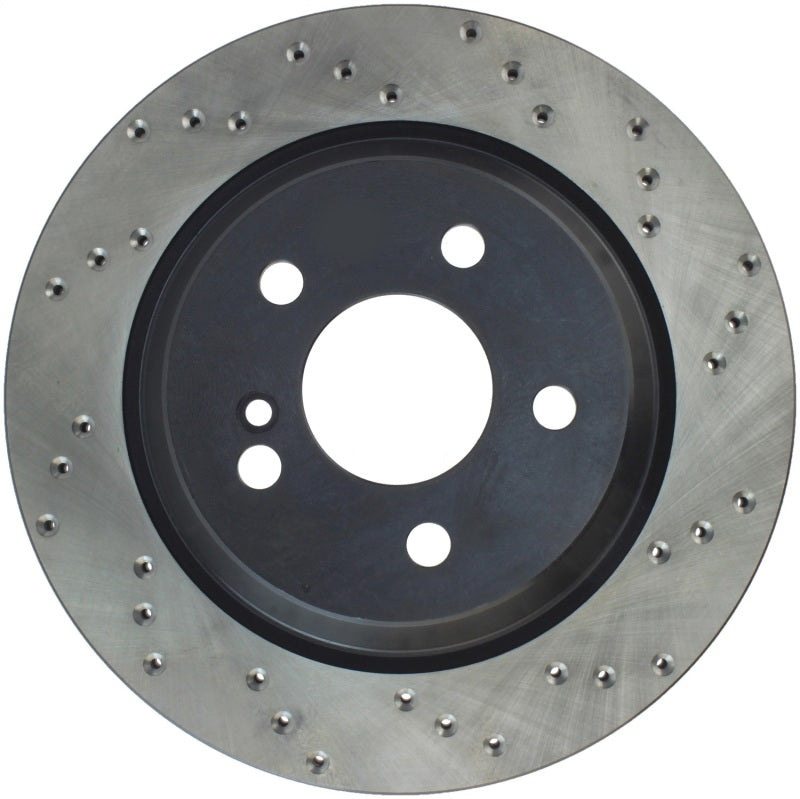 Stoptech 128.35063L 05-09 MB CLS500/CLS550 / 04-13 ES320/ES350 / 03-09 E500/E550 Rear Drilled Brake Rotor