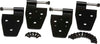 Kentrol 50525 fits Jeep 97-06 Wrangler TJ Door Hinge Set 4 Pieces - Powdercoat Black
