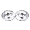 PowerStop fits Honda 93-96 Prelude Front Evolution Drilled & Slotted Rotors -