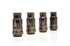 Wheel Mate WM14R02T WM14R 14x1.50 Wheel Locks Titanium Chrome 4 PCS