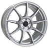 Enkei 492-880-6550SP TS9 18x8 5x114.3 50mm Offset 72.6mm Bore - Silver Paint