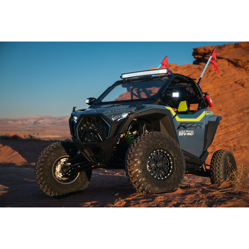 Tusk 2145660001 UTV LED Side View Mirrors 1 3/4" - 1 7/8"
