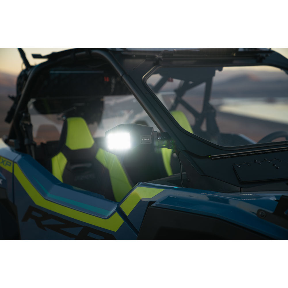 Tusk 2145660001 UTV LED Side View Mirrors 1 3/4" - 1 7/8"