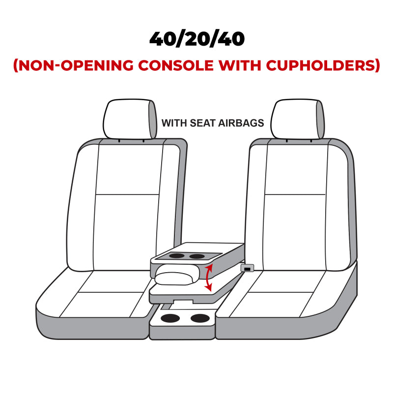 Covercraft SS3480PCGY 19-20 fits Ford F-150 Polycotton SeatSaver Custom Front