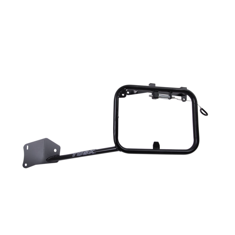 Tusk 2149440012 Pannier Racks with Nelson Rigg Hurricane Dry Saddlebags Black