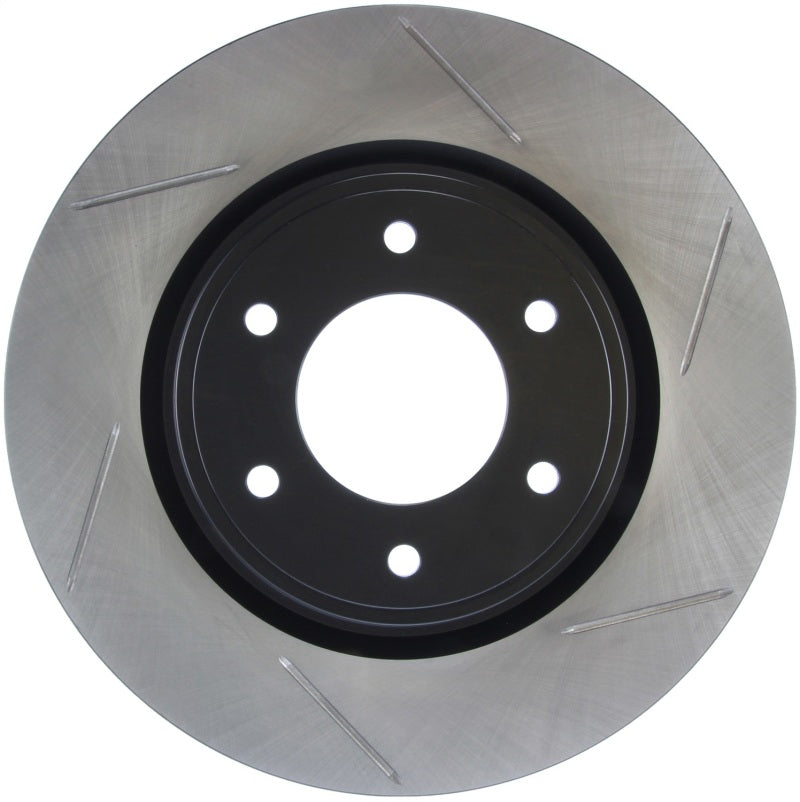 Stoptech 126.42099SL Power Slot 08-09 fits Infiniti QX4/QX56 / 07-09 Nissan Armada Left Front Slotted Rotor