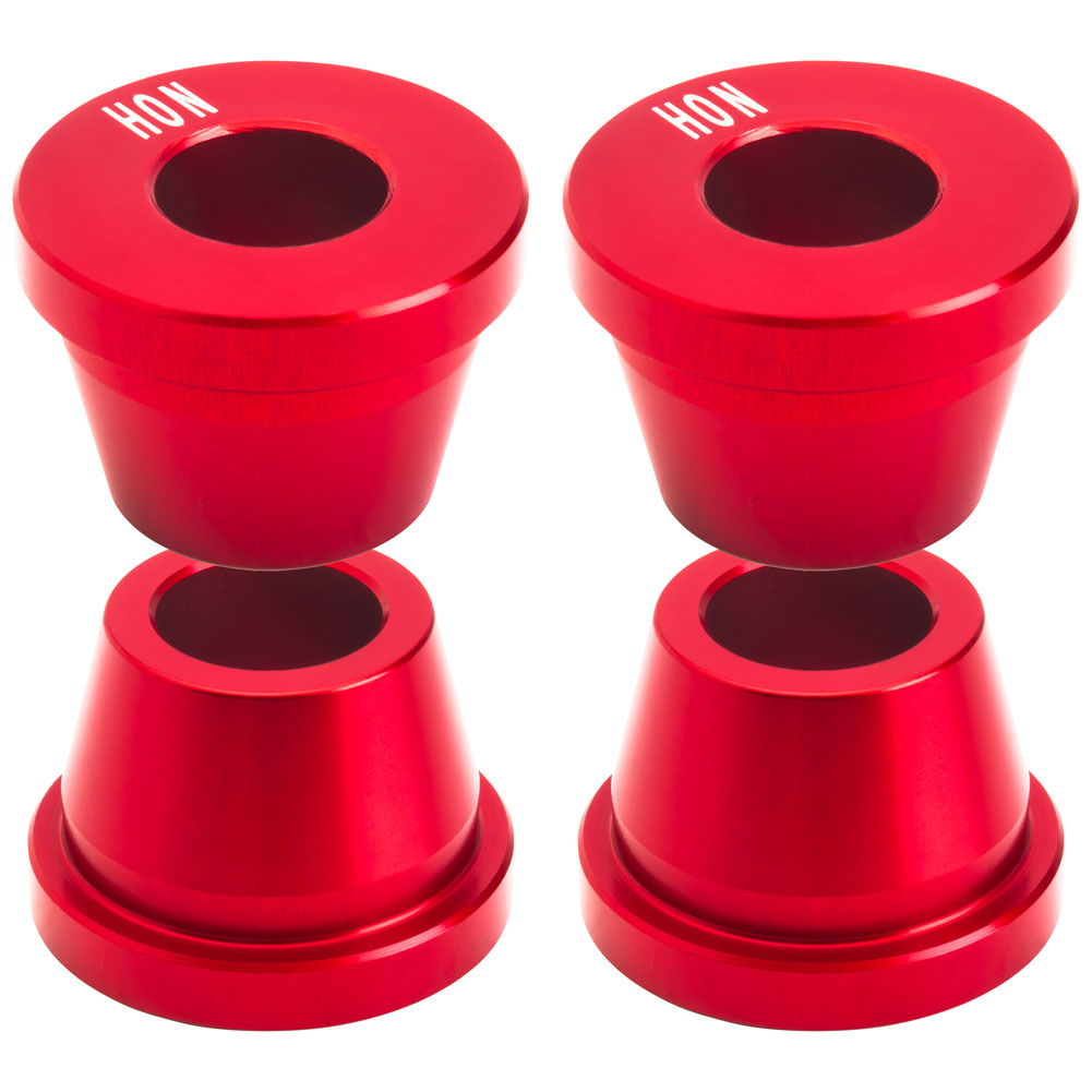 Tusk 2158190004 Solid Handlebar Mounts Red