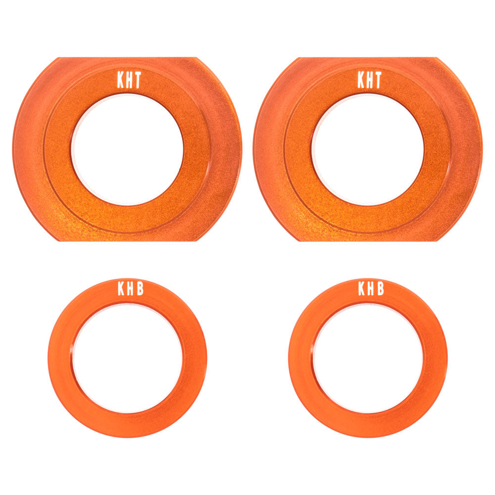 Tusk 2158190014 Solid Handlebar Mounts Orange