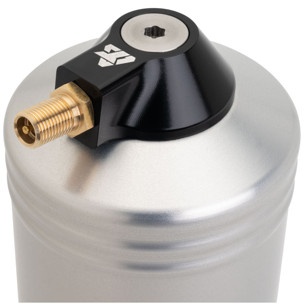 Tusk 2158330001 Shock Reservoir Gas Valve Black 64mm Flat Type