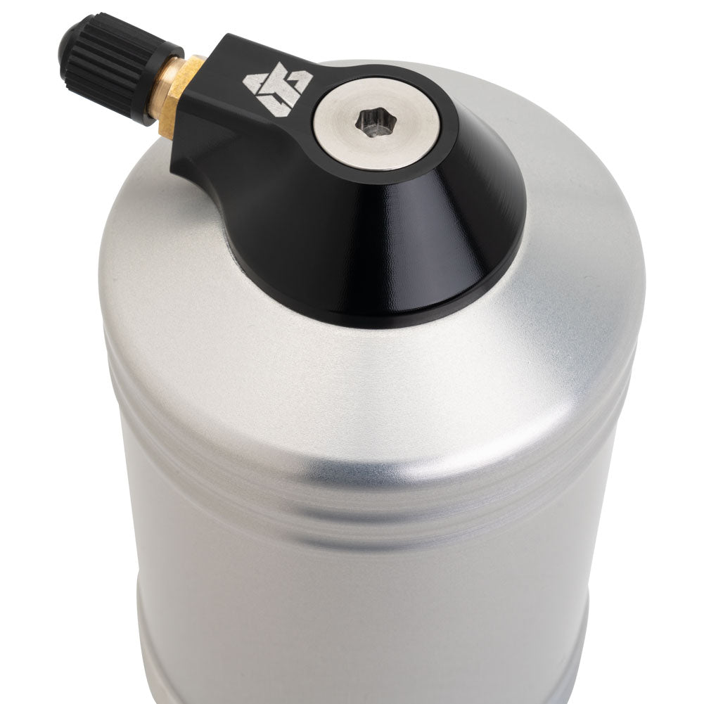 Tusk 2158330001 Shock Reservoir Gas Valve Black 64mm Flat Type