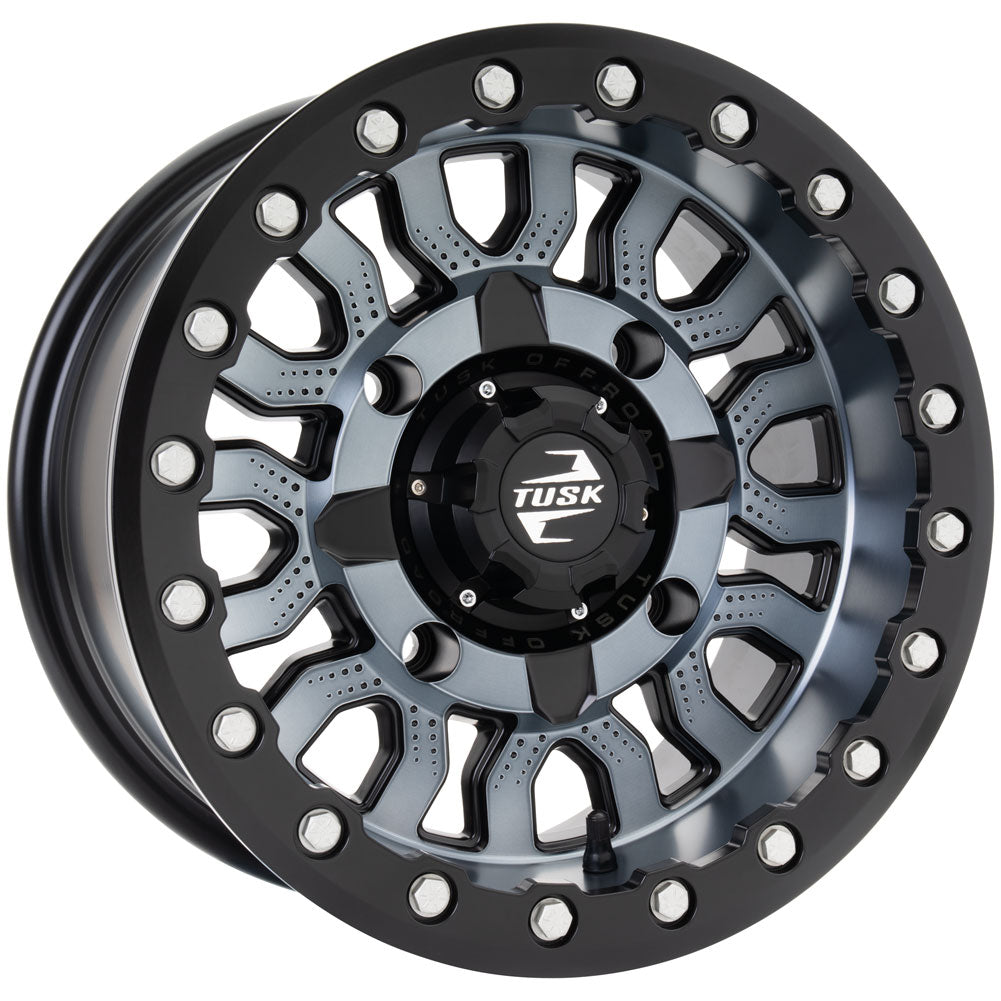 Tusk 2159360011 4/137 Fremont Beadlock Wheel 14x7 4.0 + 3.0 Gunmetal/Black