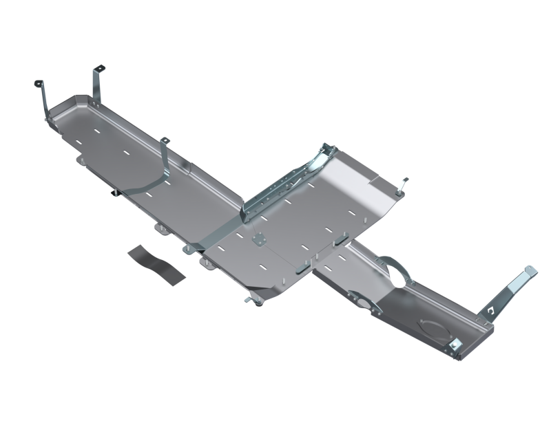 Artec Industries JT4135 20-25 fits Jeep Wrangler Sahara Jt Gladiator Full Bellypan w/ Oil Door 3.0L Diesel Alum