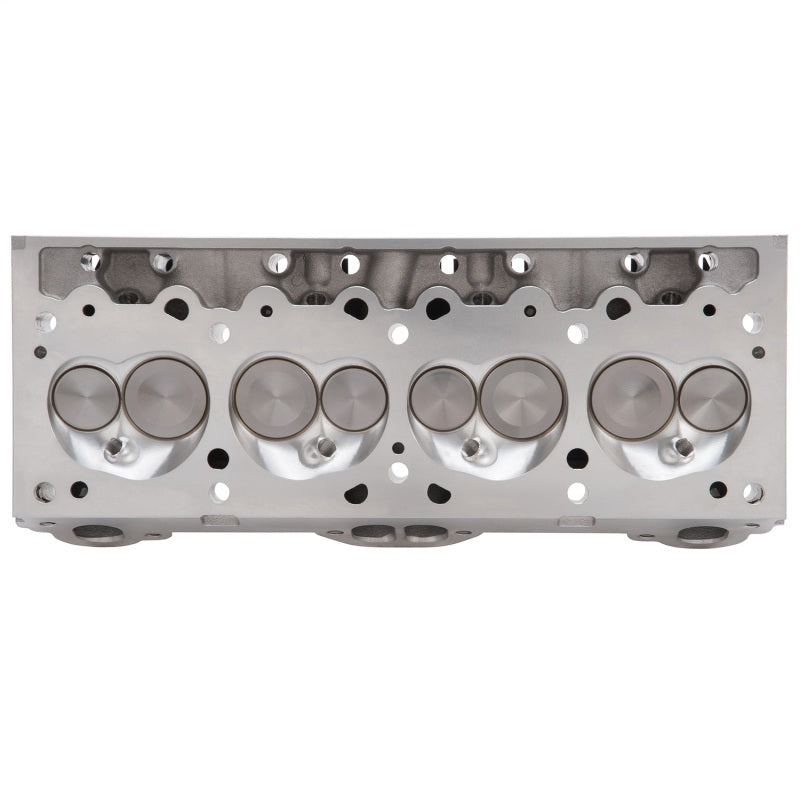 Edelbrock 61595 Cylinder Head fits Pontiac Performer D-Port 72cc Chambers for Hydraulic Roller Cam Complete