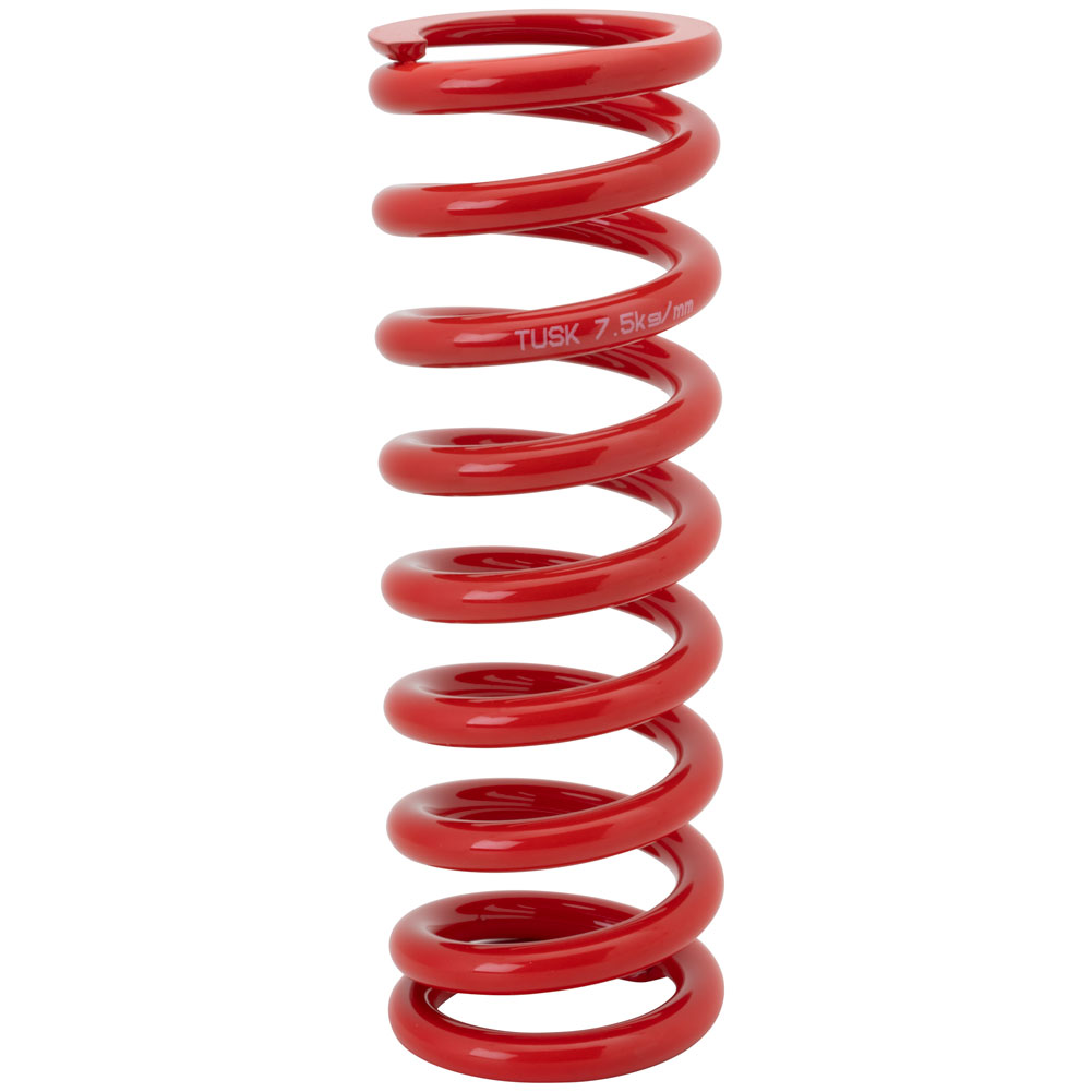 Tusk 2160350004 Rear Shock Spring Red Weight 235-280lbs./Spring Rate 7.5 kg/mm