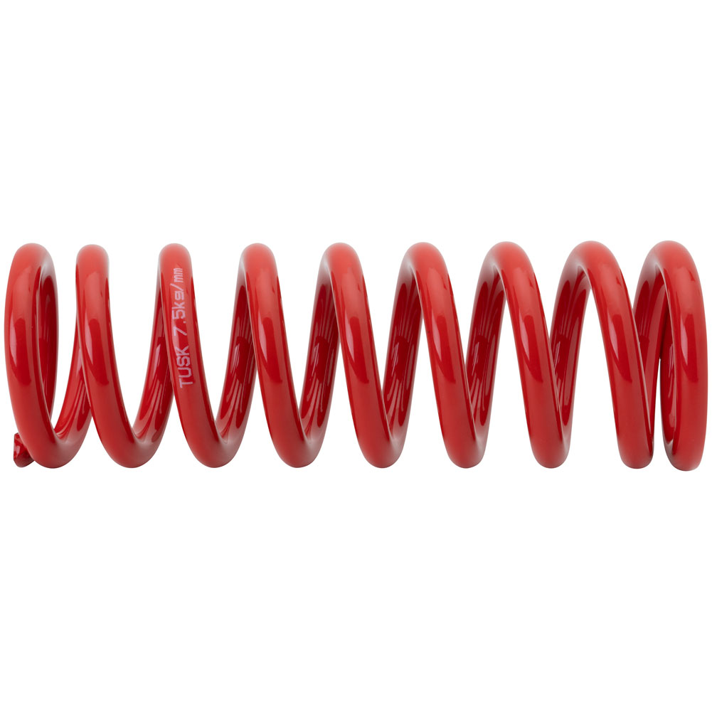 Tusk 2160350004 Rear Shock Spring Red Weight 235-280lbs./Spring Rate 7.5 kg/mm