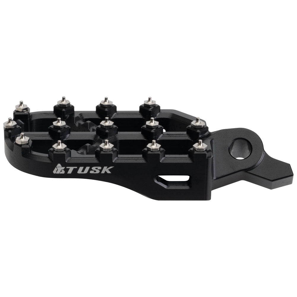 Tusk 2160780001 Strike Billet Moto Foot Pegs Black