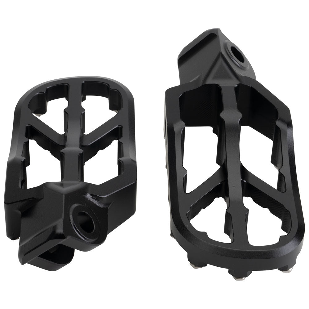 Tusk 2160780005 Strike Billet Moto Foot Pegs Black