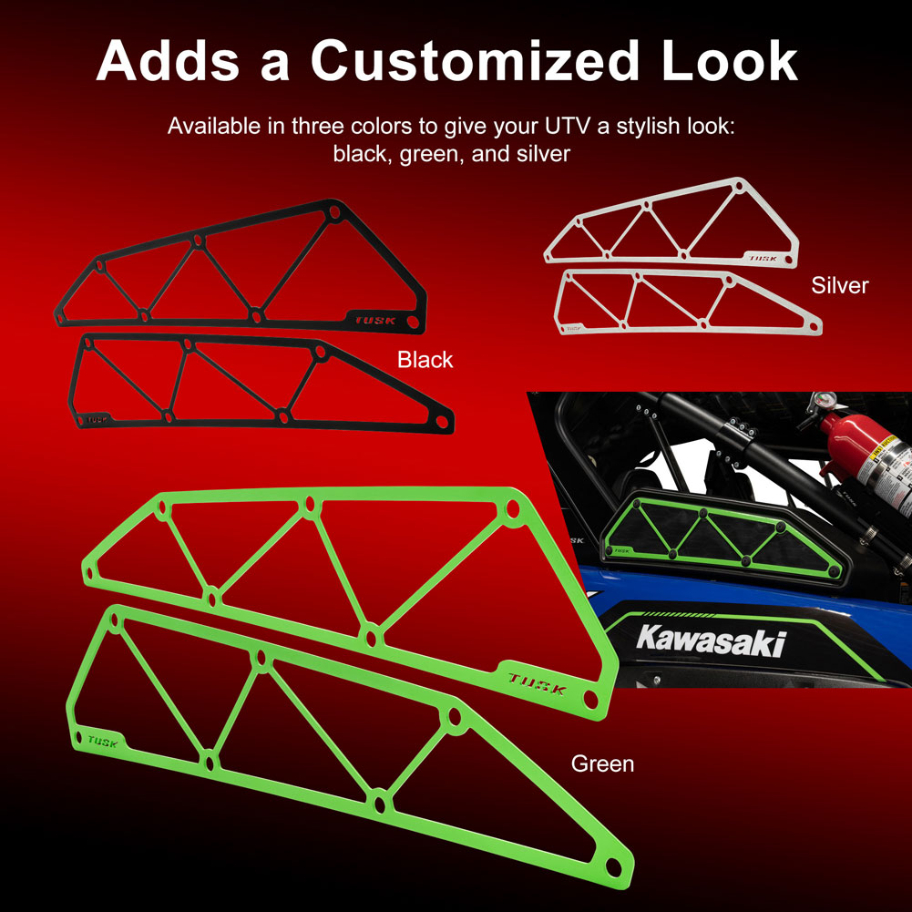 Tusk 2164230003 Intake Covers Green