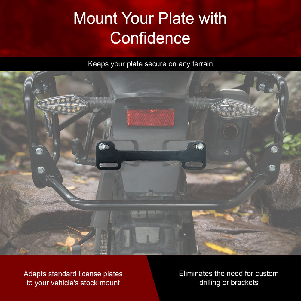 Tusk 2165050001 License Plate Adapter