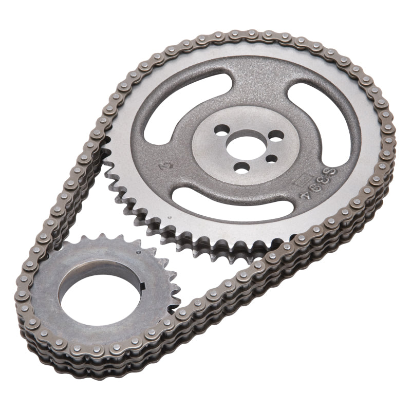 Edelbrock 7809 Timing Chain And Gear Set BBC Sng/Keyway