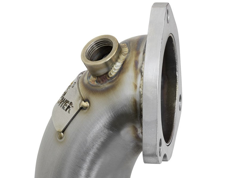AFE 48-36318-1HC MINI Cooper S (R56) L4 1.6L (t) Twisted Steel Down Pipe 2-1/2i