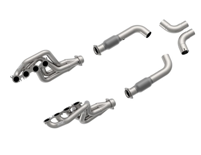 Kooks 1156H630 2020 Mustang GT500 5.2L 2in x 3in SS Headers w/GREEN Catted Connection Pipe