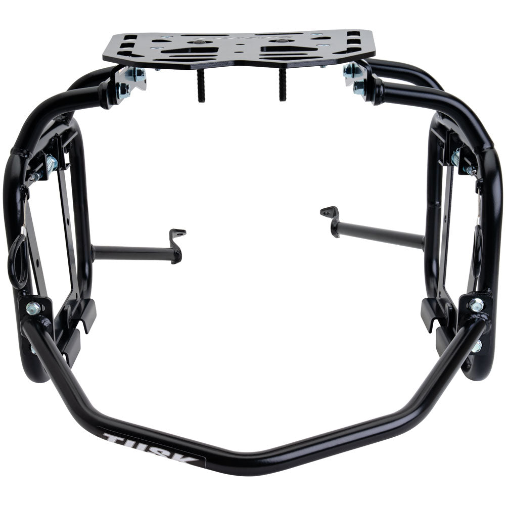 Tusk 2181320045 Frontier Panniers with Pannier Racks Brushed Aluminum
