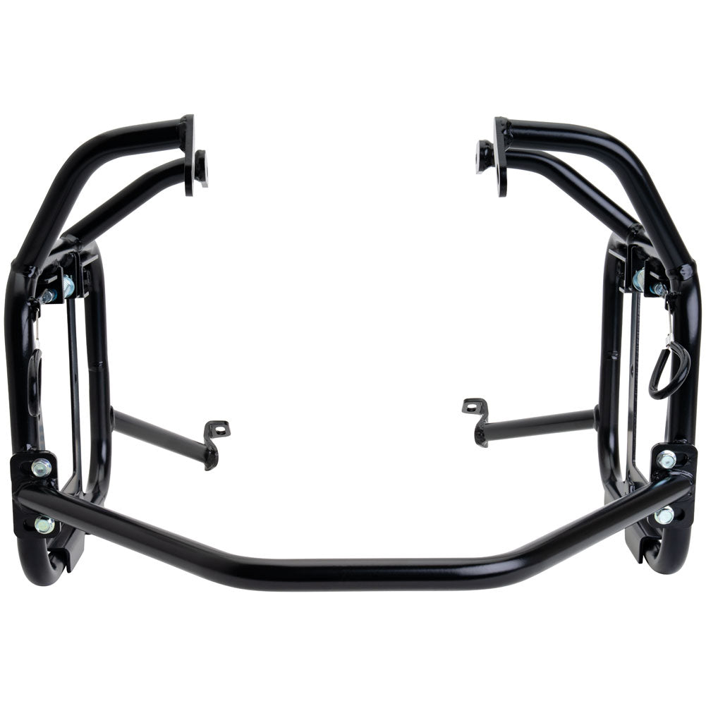 Tusk 2181320047 Frontier Panniers with Pannier Racks Brushed Aluminum