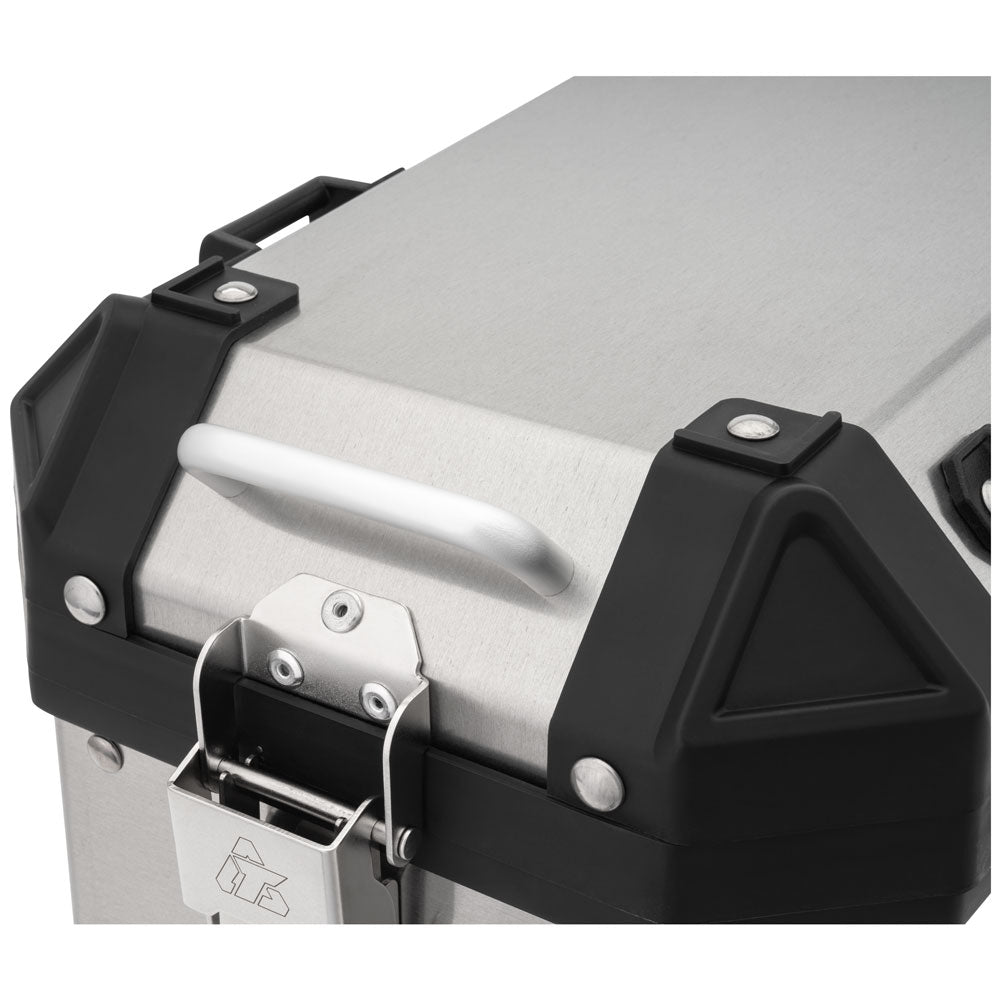 Tusk 2181320063 Frontier Panniers with Pannier Racks Brushed Aluminum