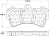 Stoptech 308.0977 Street Touring Porsche Brake Pads