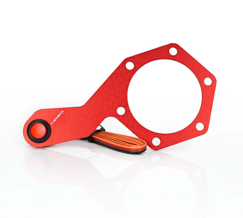 NRG WSS-100RD Steering Single Switch - Extended Kit Red
