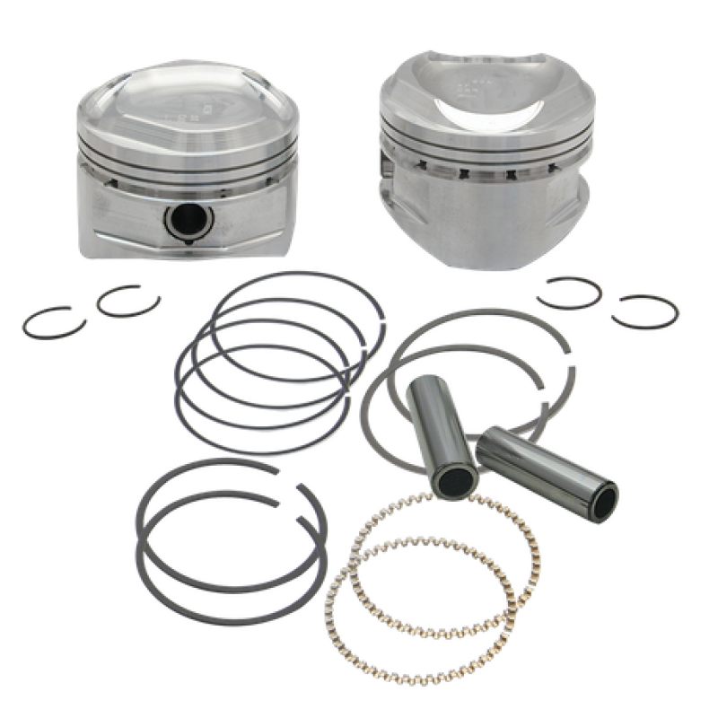 S&S 92-1112 Cycle 84-99 BT LSF 3-5/8in Piston Set - .020in